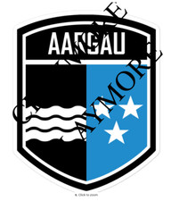 Aargau Switzerland car sticker