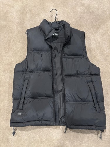 Zara puffer vest size - zara,