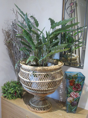 Vintage wicker basket twist - vintage,