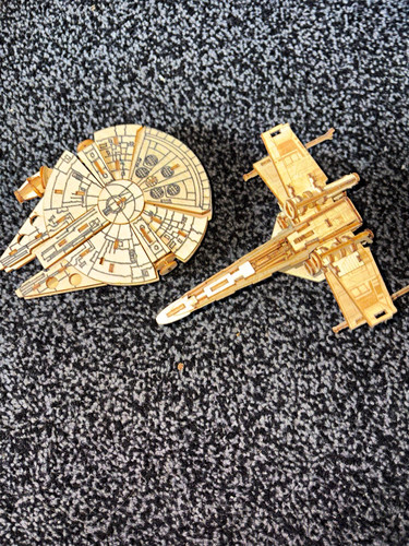 Star wars wooden millennium - star,