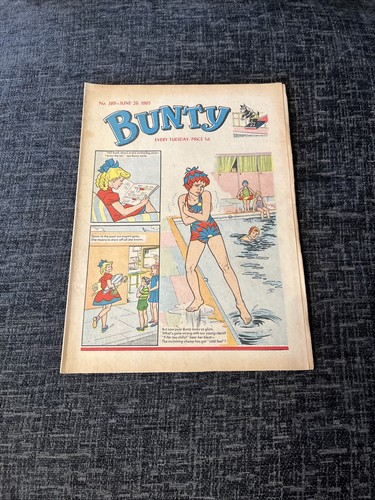 Bunty comic june 1965 - comic,