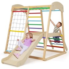 Wooden jungle gym - 6,