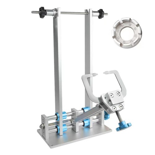 Cycle wheel truing - wheel, stand
