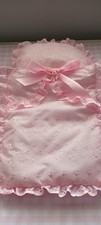 Hand made pink  embroidery