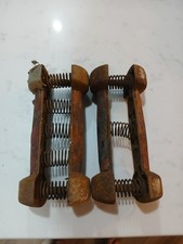 Antique Sandows Chrome Spring Grip Dumbbells Excellent Condition 