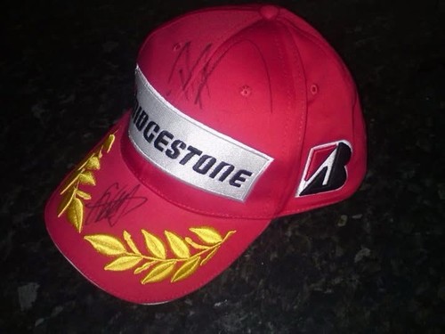 2010 bridgestone podium cap - f1,