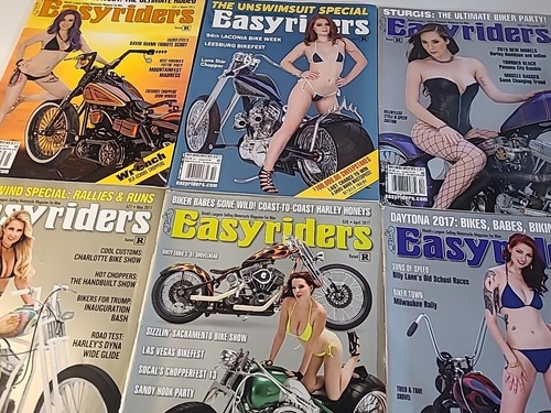 Lot easyriders mags - lot, of