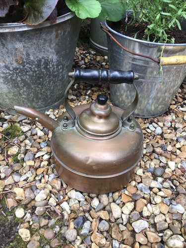 Vintage solid copper - vintage, kettle
