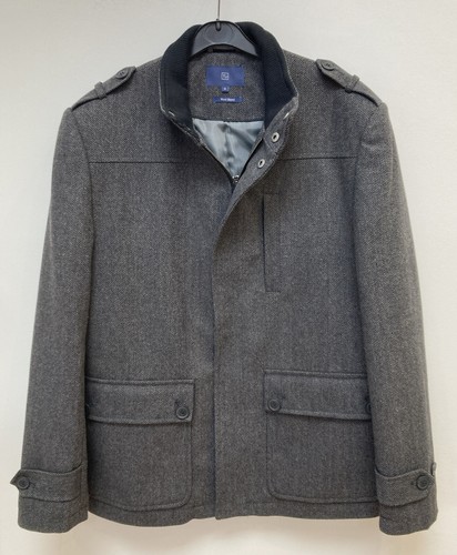 Mens wool blend grey - wool,