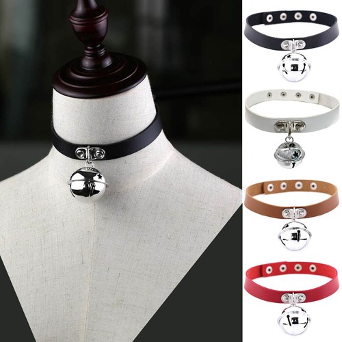 Bell collar punk choker - collar,
