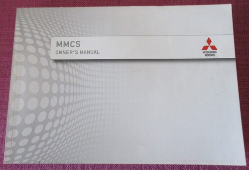 Mitsubishi mmcs sat nav - sat,