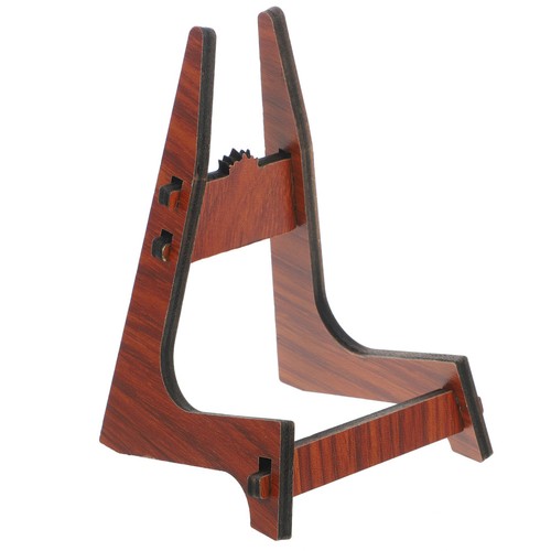 Wooden guitar stand floor - guitar,