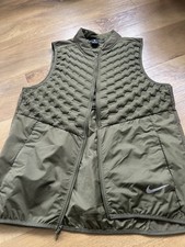 Nike Aeroloft Repel Reflective Men's Down-Fill Running Gilet Green