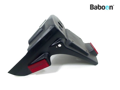 Rear fender license holder - license,