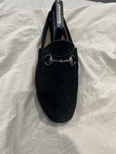 GUCCI MENS BLACK SUEDE