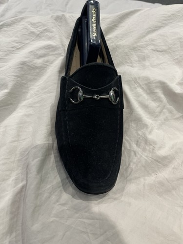 Gucci mens black suede - gucci,