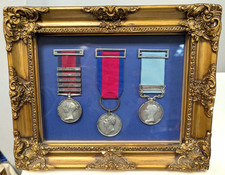 War Medals 1800s Military General Service Waterloo India Army - RSPCA NW London