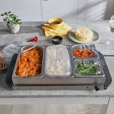 VonShef Food Warmer 4 Tray -