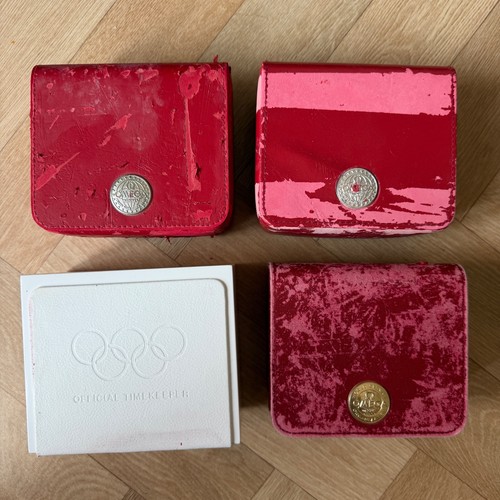 Omega watch boxes rough - watch, x4