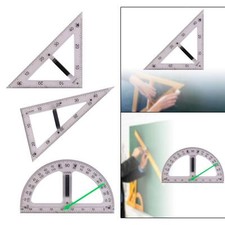 Large Geometry Math Ruler