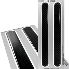 Carbon Sticker Domed Car Corner Body Bumper Protector Strip Anti Scratch Guard