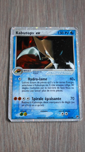 Pokemon card kabutops pv - pokemon, card: