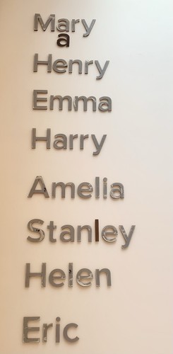 Self adhesive name title - /, /