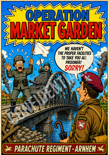 Parachute regiment arnhem - parachute,