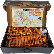 K'NEX Roller Coaster Building