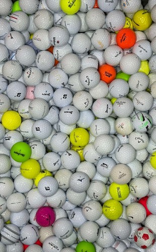 Mixed golf balls a - golf, b