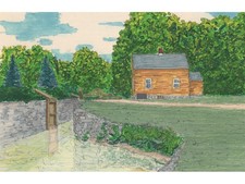 Old Canal Lock - Mixed Media