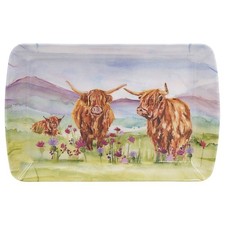 Highland Cow Tray Small