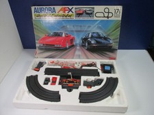 WORKING vintage TOMY AURORA AFX GHOST RACER slot system CAR TRACK