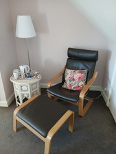 Ikea poang chair and matching - poang,