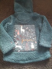 Girls Fat face Teddy Fleece