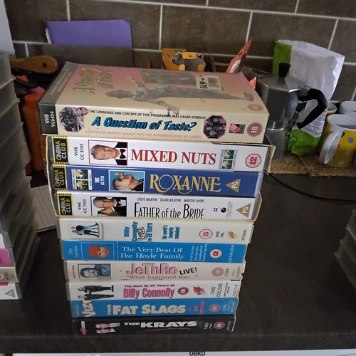 Vhs video tapes - vhs, 63
