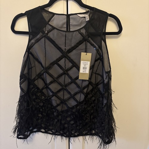 Coast tia feather sequin - feather,