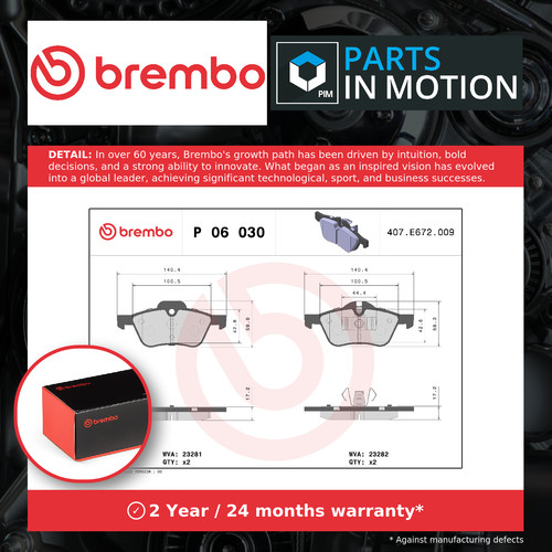 Brake pads set - pads,