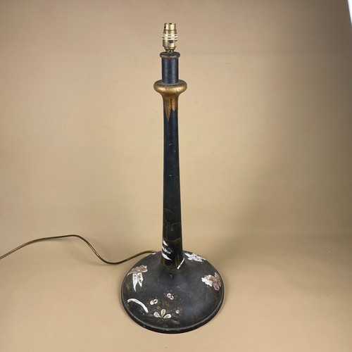 Antique wooden lamp - antique, light