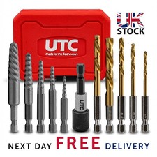 11pc Screw Extractor Set Left