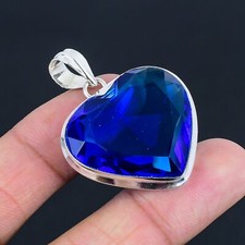 Tanzanite Quartz Heart