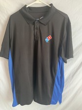Dominos Pizza Logo Shirt XL Employee Work Uniform Polo Men’s Size Extra Large