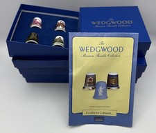 Wedgwood Museum Collection  24 Unique Thimbles, Complete set original boxes, COA