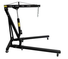 Engine Hoist 2 Ton Professional Folding Engine Crane Mechanics  Lift