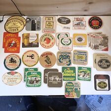 34 x Cider Brand Table / Beer Mats, Incl. Bulmers, Gaymers, Coates 