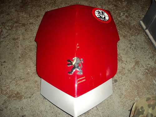 Front panel red genuine - front,