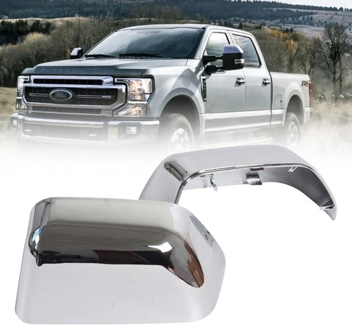 Chrome plated mirror covers - plated,
