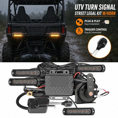 Plug play utv turn signal - utv,