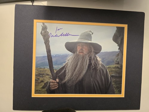 Ian mckellen signed - mckellen,