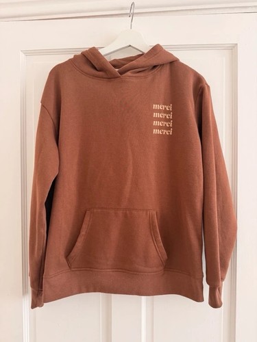 Ladies women brown hoodie